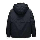 Oversized Hooded Windbreaker Jacket